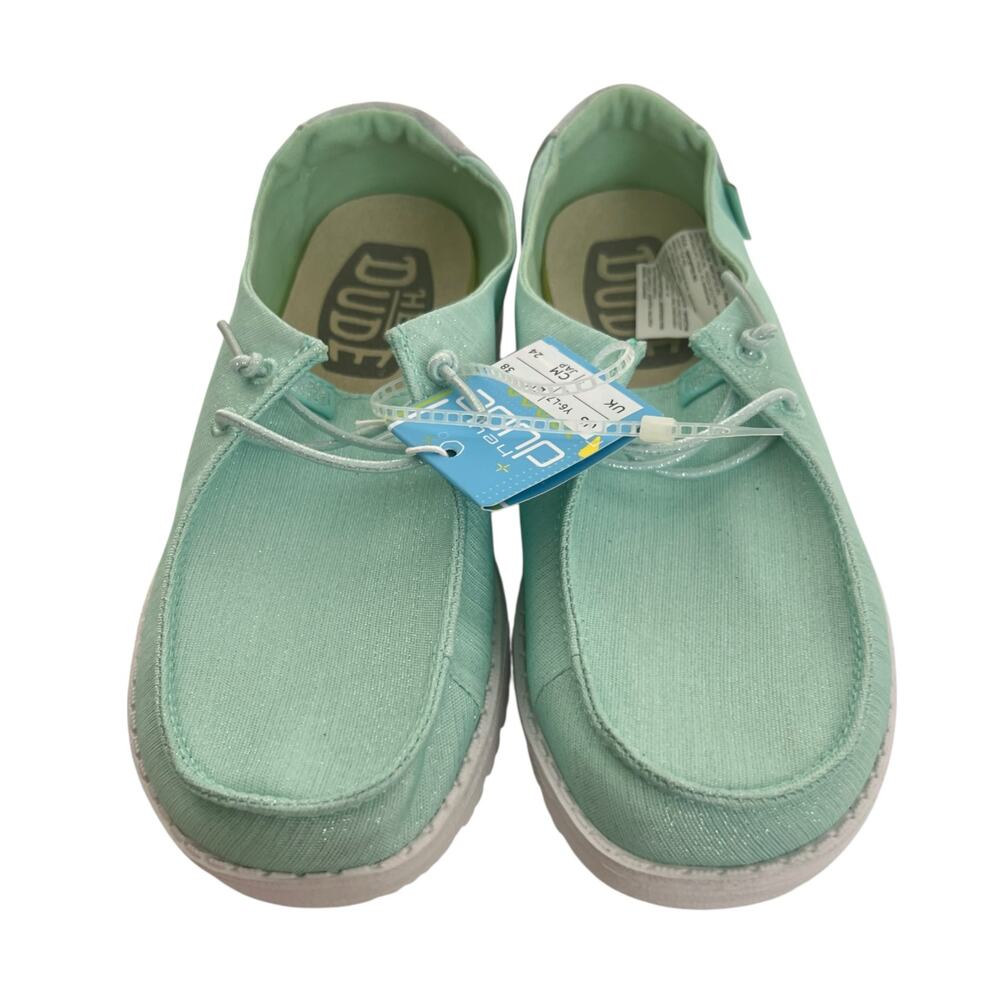 Hey Dude Wendy Glitter Slip on Shoe in Moon Stone Size Women 7 - Picture 3 of 11